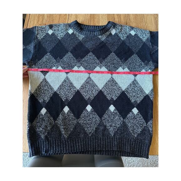Puritan Vintage Argyle Sweater Size Large - Picture 3 of 4